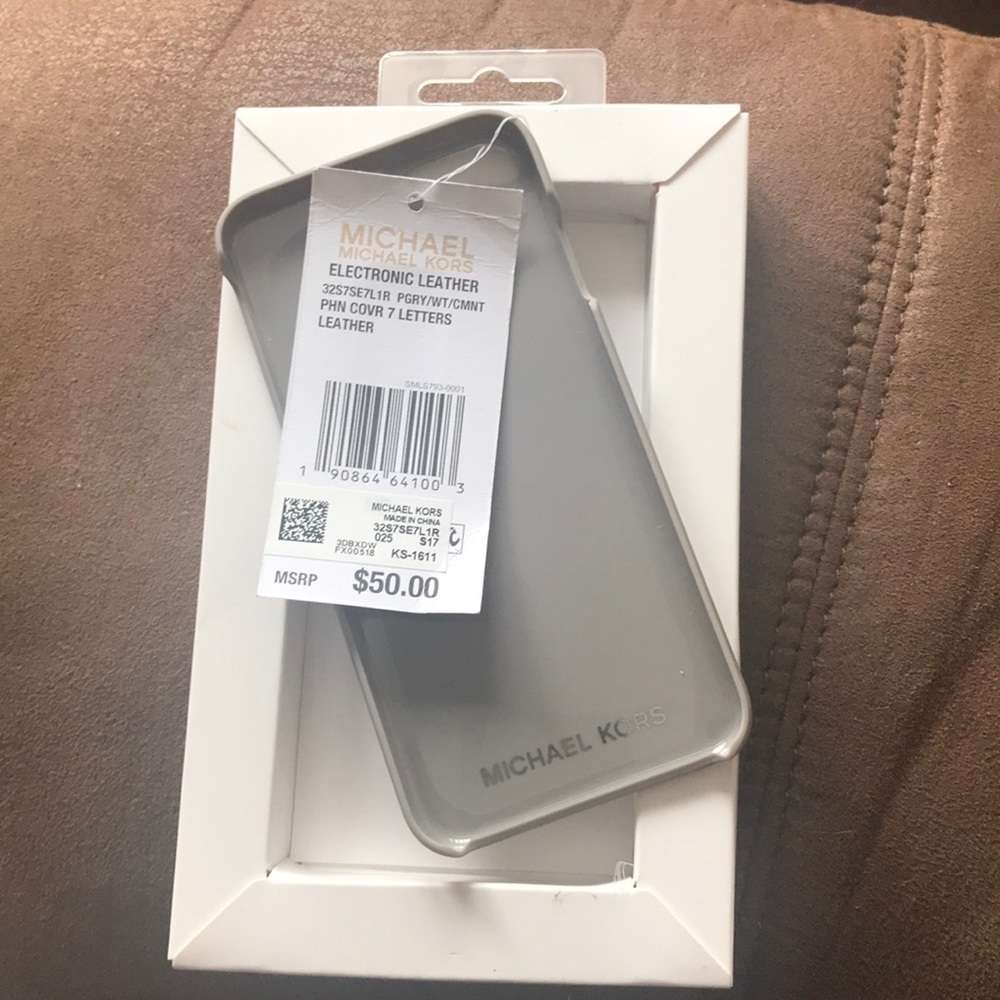 Michael Kors Electronic Leather iPhone 7/7s Cover